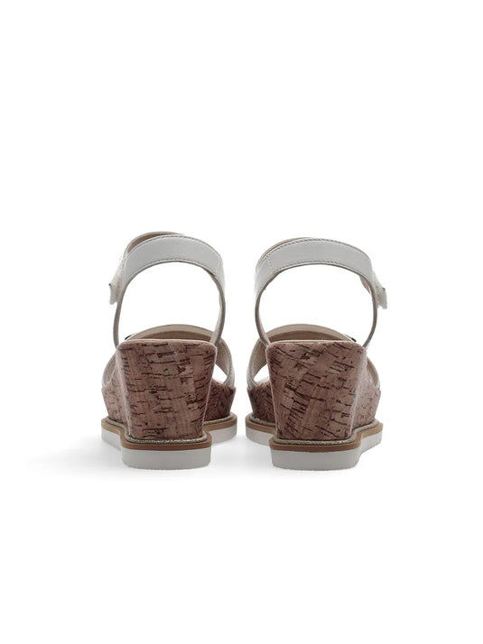 Ara Women's Parma Wedge sandals White