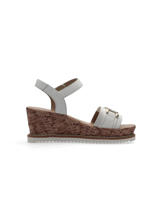 Ara Women's Parma Wedge sandals White