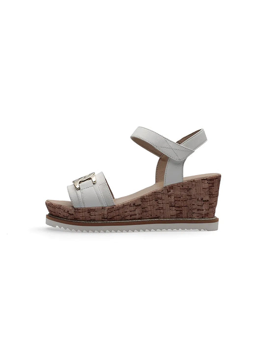 Ara Women's Parma Wedge sandals White