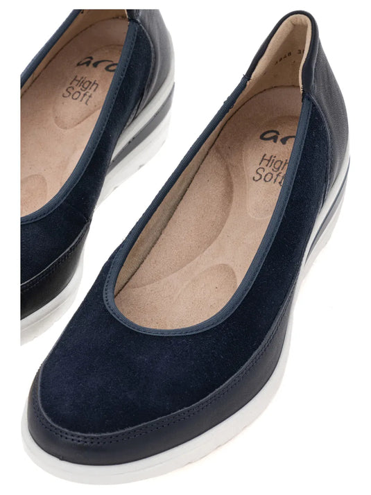 Ara Women's Zurich Court Shoes Blue