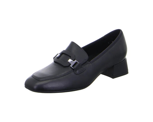 Ara Women's Graz | Giza Court Shoes Black Leather