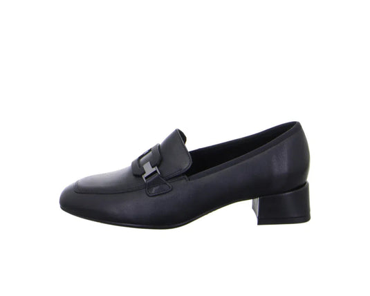 Ara Women's Graz | Giza Court Shoes Black Leather