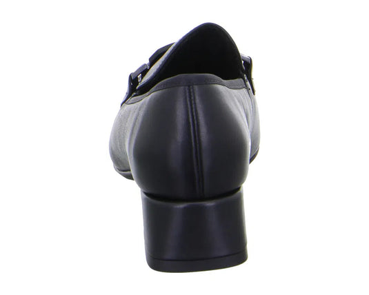 Ara Women's Graz | Giza Court Shoes Black Leather