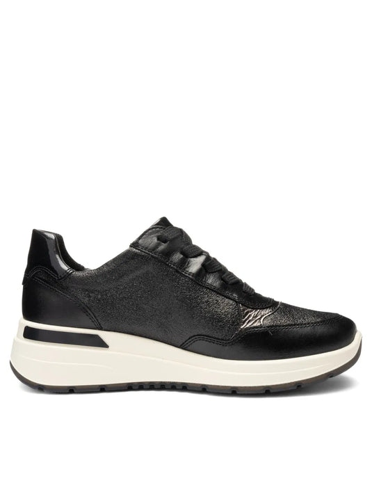 Ara Women's Gardenia | Garda Sneakers Black steel