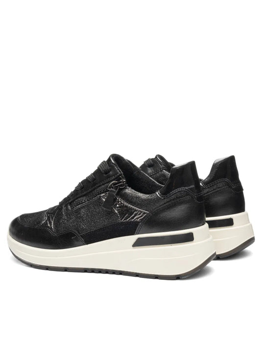 Ara Women's Gardenia | Garda Sneakers Black steel