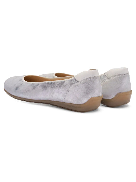 Ara Women's Bari- Sport 12-52104 Ballet Pumps Silver