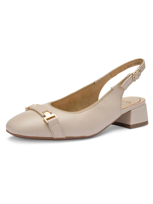 Ara Women's Graz | Gliselle 12-20413 Slingback Pump Beige