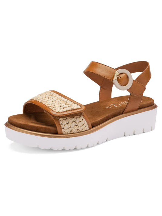 Ara Women's Bilbao 12-33519 Platform Sandal Bloom Brown