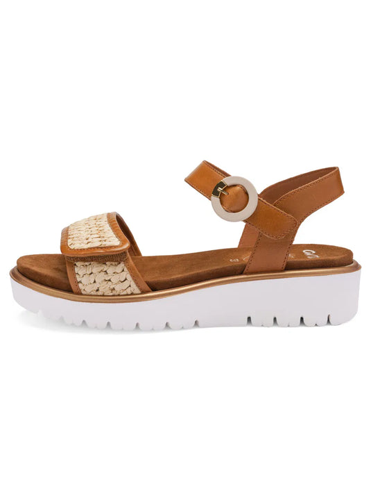 Ara Women's Bilbao 12-33519 Platform Sandal Bloom Brown