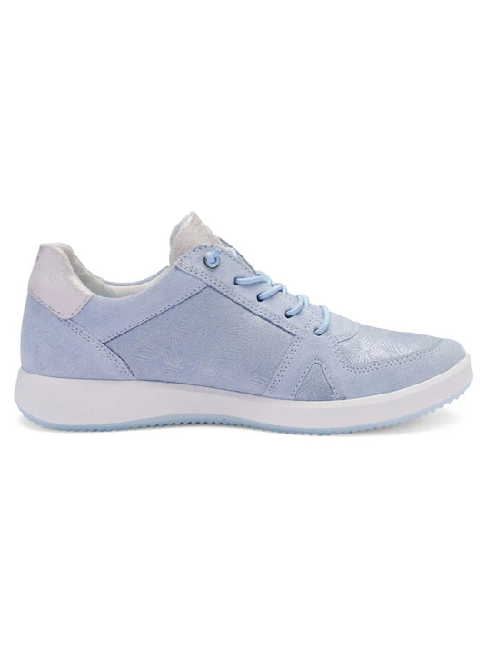 Ara Women's ROMA | Riviera Zip Sneaker Dusty Cielo