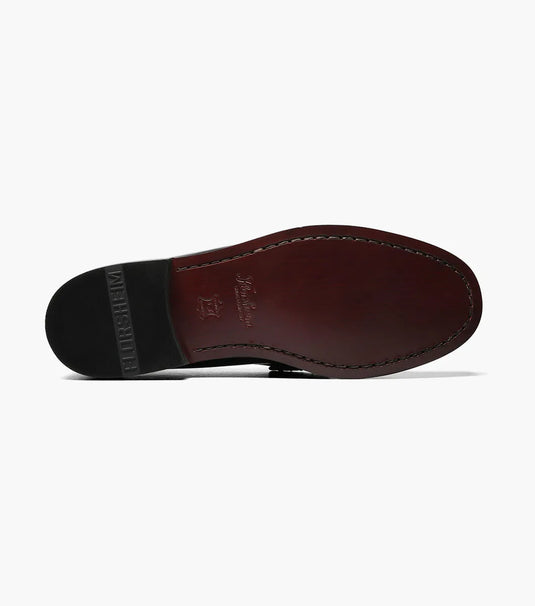 Florsheim Men's Berkley Moc Toe Penny Loafer Burgundy