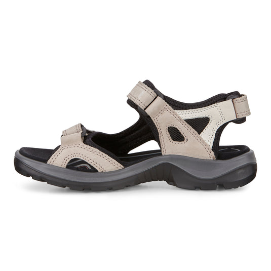 Ecco Women's Offroad Yucatan Sandals Atmosphere/Ice W./Black