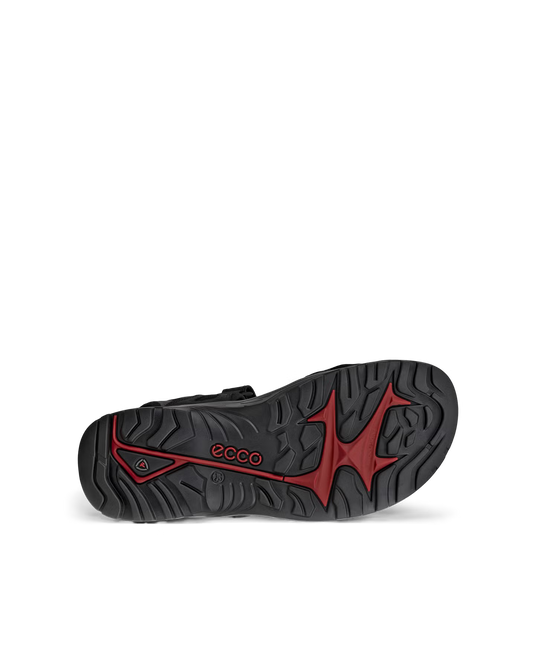 Ecco Men's Offroad Yucatan Sandals Black/Mole/Black