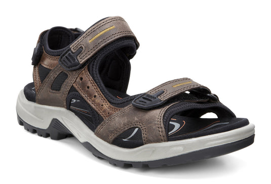 Ecco Men's Offroad Yucatan Sandals Espresso/Cocoa Brown/Black