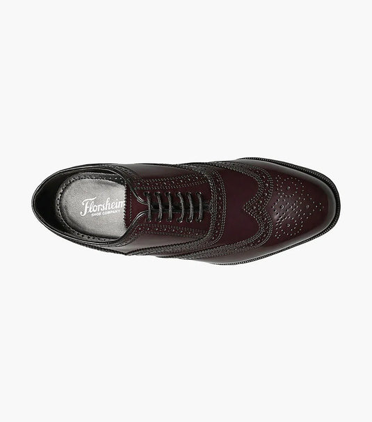 Florsheim Men's Lexington Wingtip Oxford Burgundy