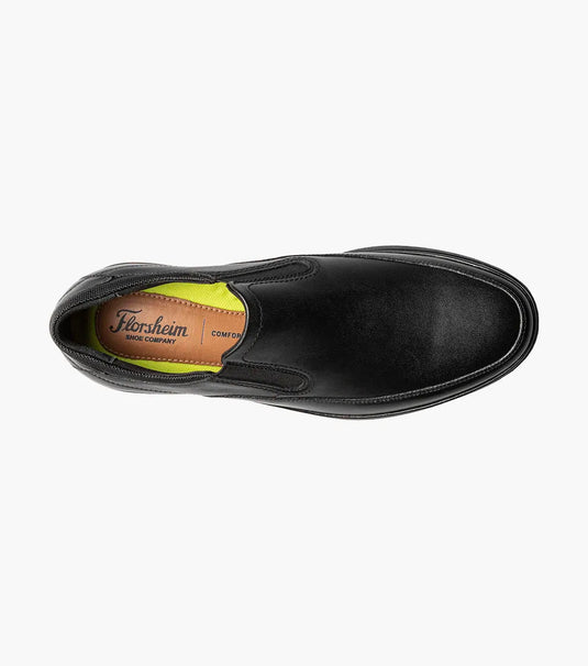 Florsheim Men's Motion Moc Toe Slip On Black