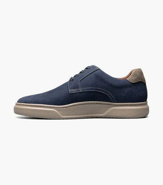 Florsheim Men's Premier Plain Toe Lace Up Sneaker Navy