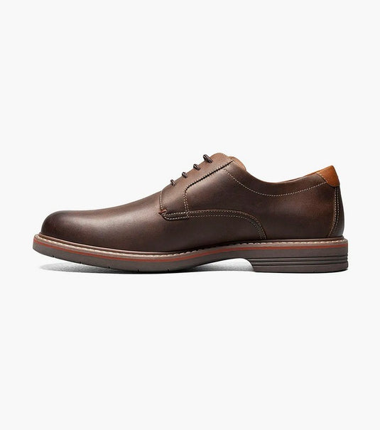 Florsheim Men's Norwalk Plain Toe Oxford Brown CH