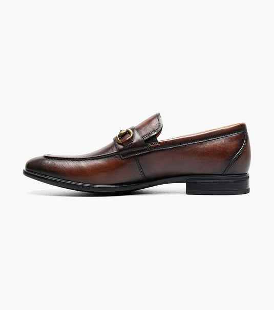 Florsheim Men's Zaffiro Moc Toe Bit Loafer II Brown