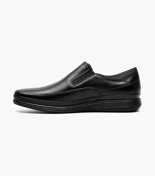 Florsheim Men's Motion Moc Toe Slip On Black