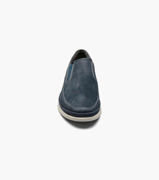 Florsheim Men's Motion Moc Toe Slip On Navy Nubuck