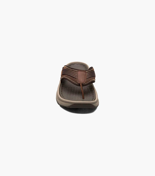 Florsheim Men's Sandal Tread lite Thong Sandal Brown