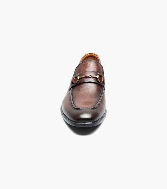 Florsheim Men's Zaffiro Moc Toe Bit Loafer II Brown