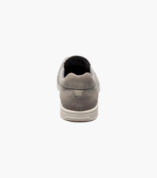 Florsheim Men's Lakeside Canvas Moc Toe Slip On Grey