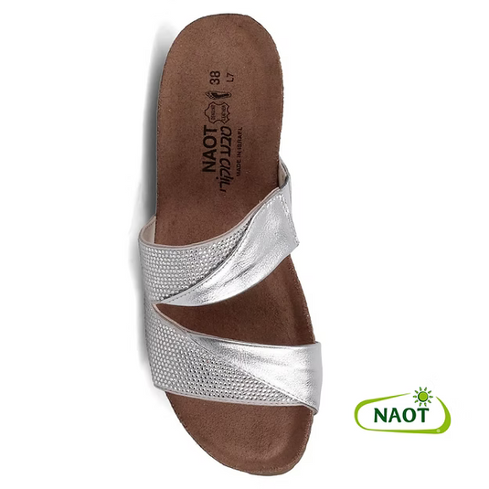 NAOT Women's Mila Sandal Soft Sliver