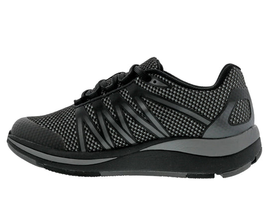 Drew Women's Balance Sneaker Black Mesh Combo