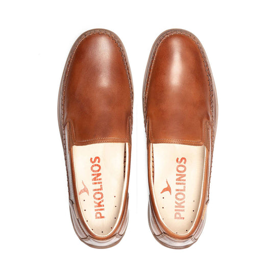 Pikolinos Men's MARBELLA Elastic closure moccasins Cuero