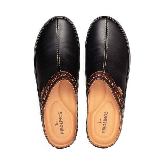 Pikolinos Women's GRANADA W0W-3922 leather clogs Black