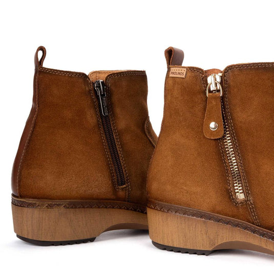 GRANADA Women's casual ankle boots Brandy