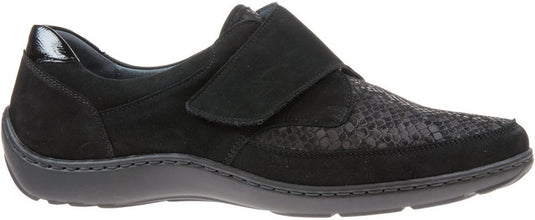 Women's Waldlaufer HENNI 496H31 Combi Black Suede