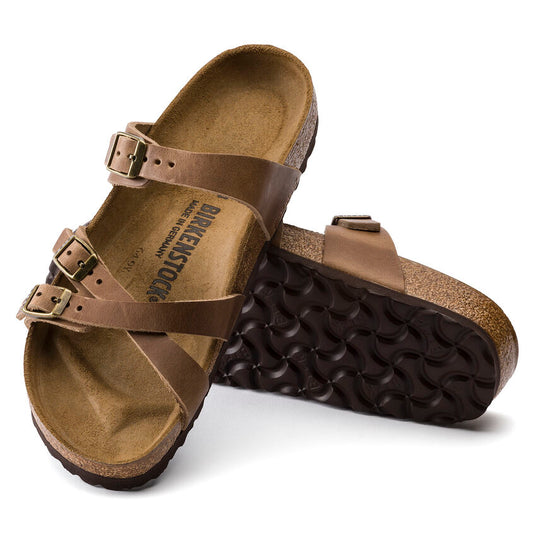 Birkenstock Sandals Franca Tobacco Brown