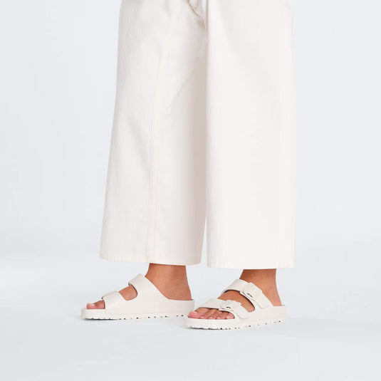 Birkenstock Unisex Arizona EVA Slide Sandal White