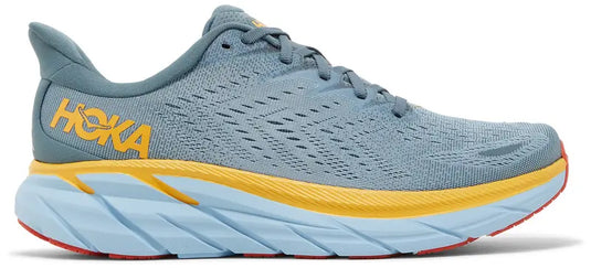 Hoka One One Men's Clifton 8 Sneaker Goblin Blue/Mountain Spring