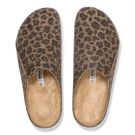 Birkenstock Women's Zermett Shearling Slipper Leo Toffee