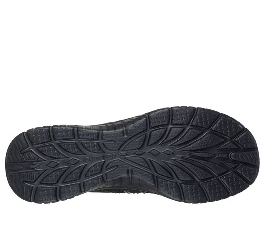 Skechers Women's Virtue Stunner Hands Free Slip-Ins Sneaker Black