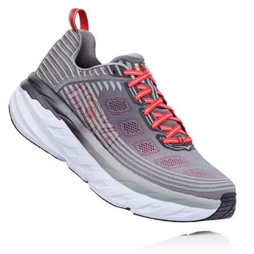 Hoka One One Men's Bondi 6 Sneaker Alloy Steel Grey