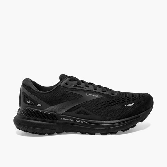 Brooks Men's Adrenaline GTS 23 Sneaker Black/Black/Ebony