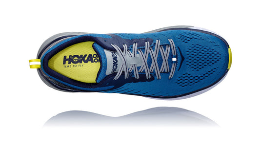 Hoka One One Men's Arahi 3 Road Running Sneakers Blue Sapphire/Mood Indigo