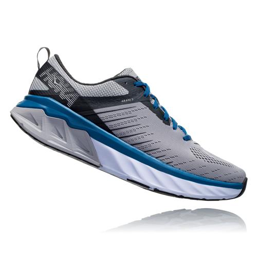 Hoka One One Men's Arahi 3 Road Running Sneakers Vapor Blue/Dark Shadow