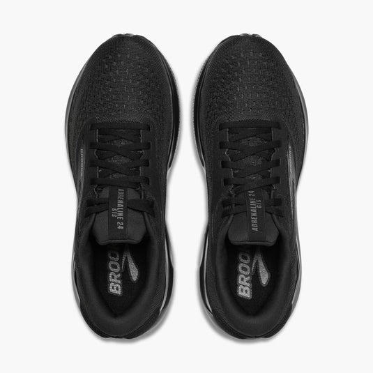 Brooks Men's Adrenaline GTS 24 Sneaker Black/Black/Ebony