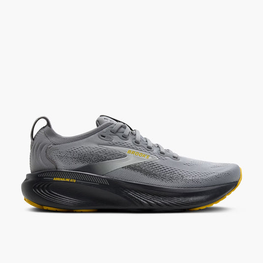 Brooks Men's Adrenaline GTS 25 Sneaker Primer Grey/Ebony/Jasmin