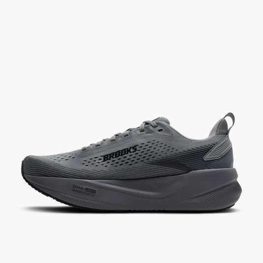 Brooks Men's Ghost Max 4 Run/Walk - Grey/Grey/Ebony