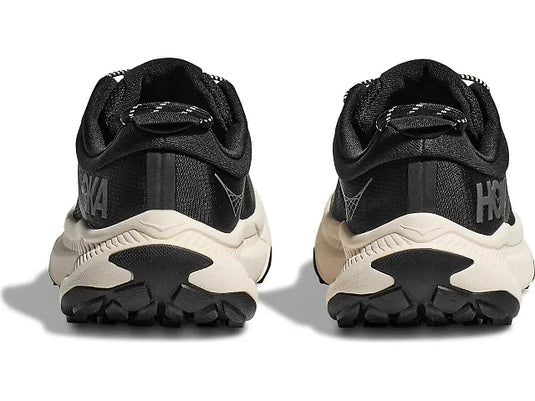 Hoka One One Mens Transport Trail Sneaker Black/ Alabaster