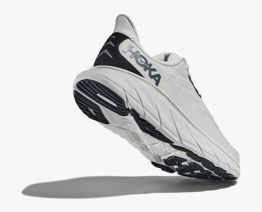 Hoka One One Mens Arahi 6 Blanc De Blanc Steel