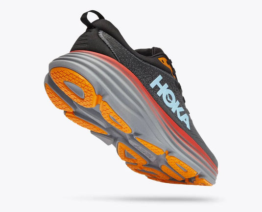Hoka One One Men's Bondi 8 Sneakers Anthracite / Castlerock