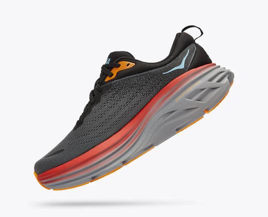 Hoka One One Men's Bondi 8 Sneakers Anthracite / Castlerock